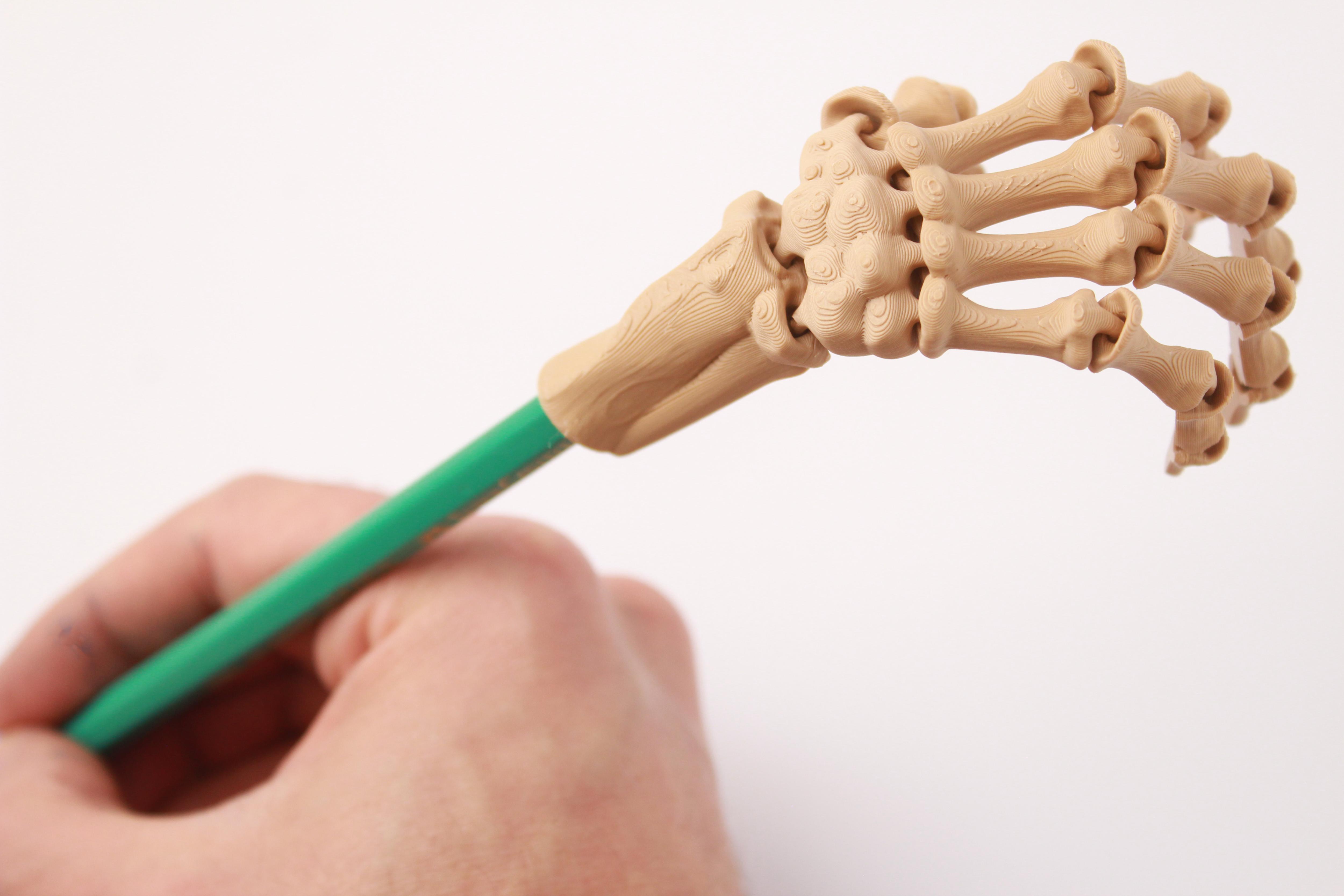 Skelly Hand - Articulating Pencil Topper